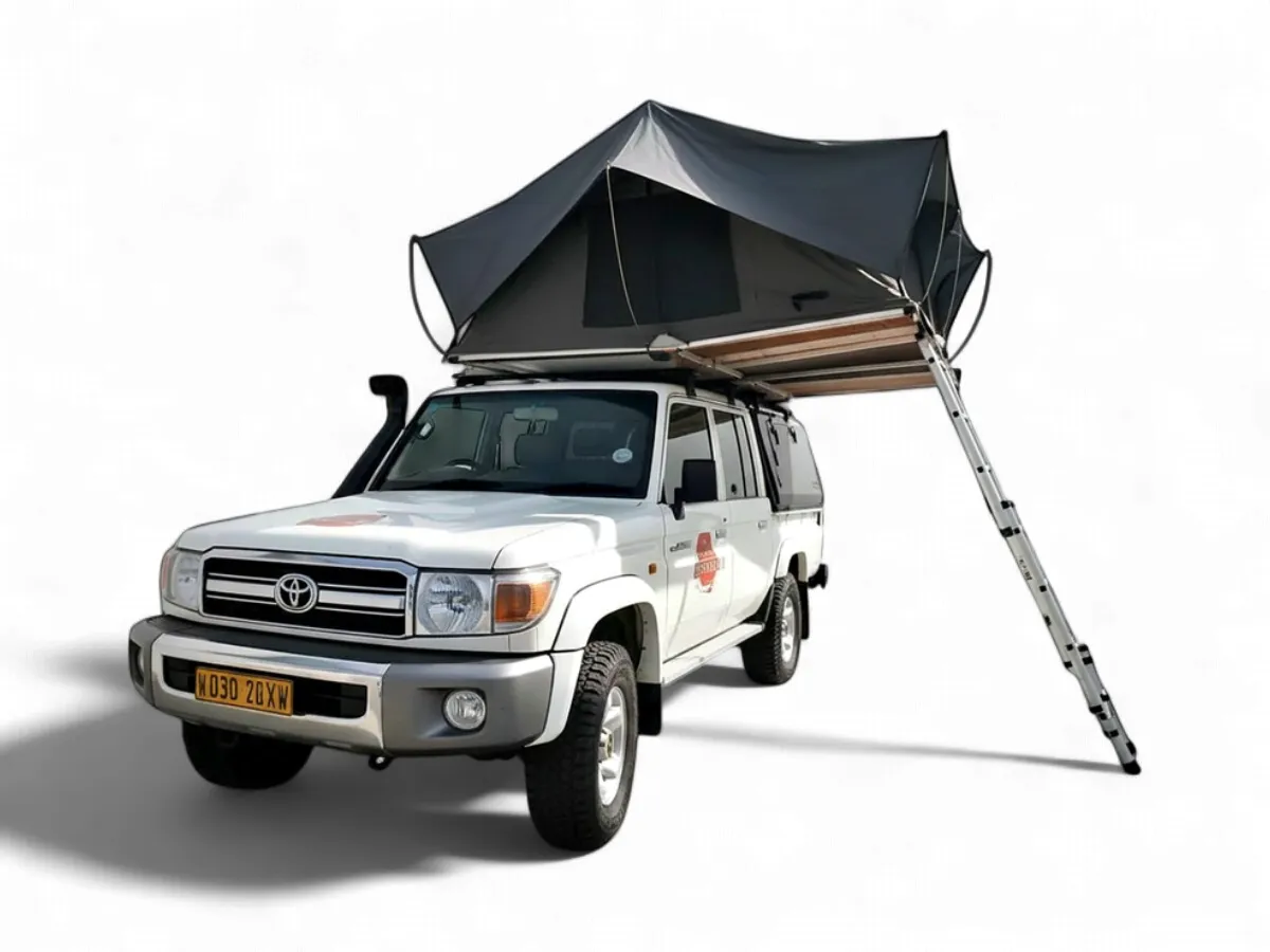Toyota Land Cruiser mit Camping für 2