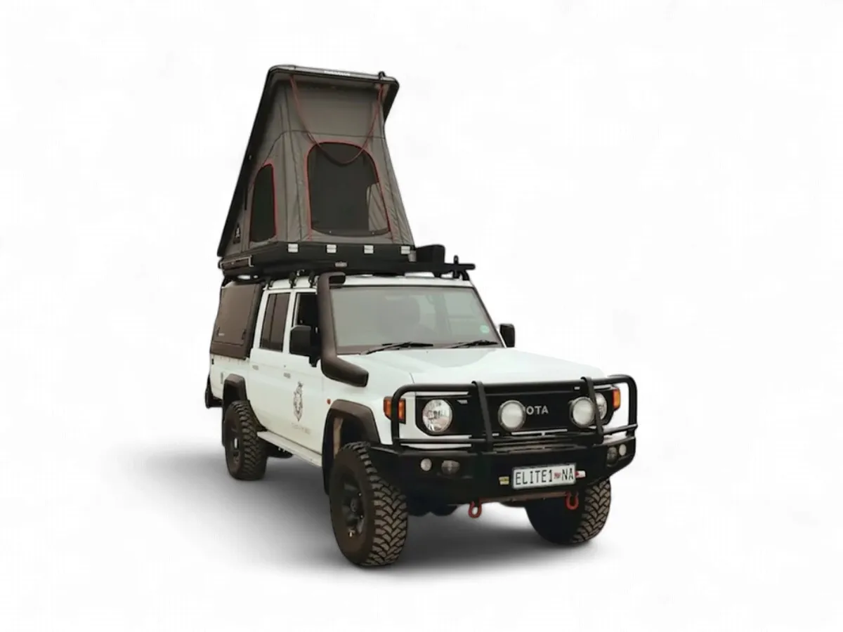 Toyota Land Cruiser 79 mit Camping für 2
