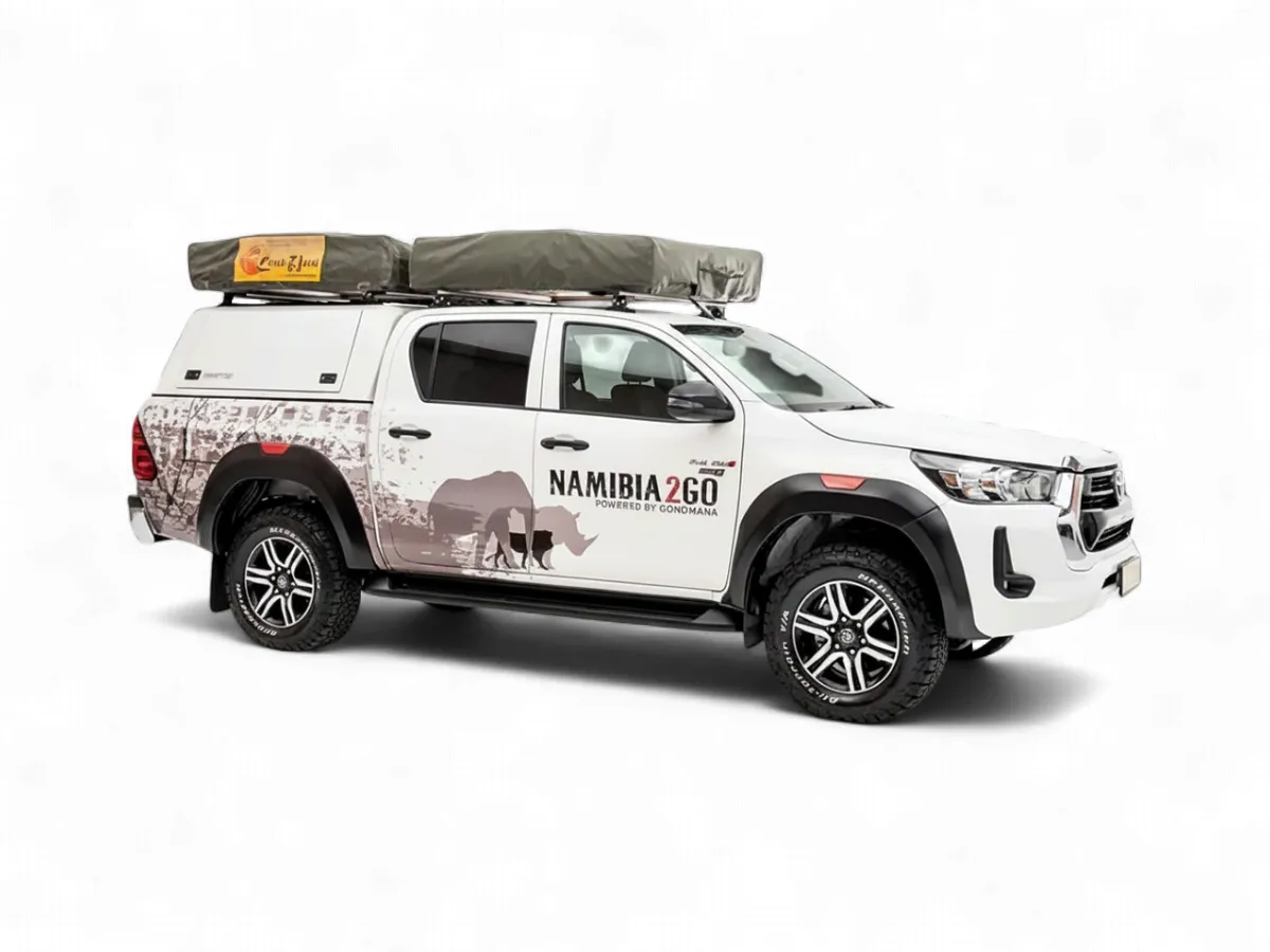 Toyota Hilux mit Camping für 2