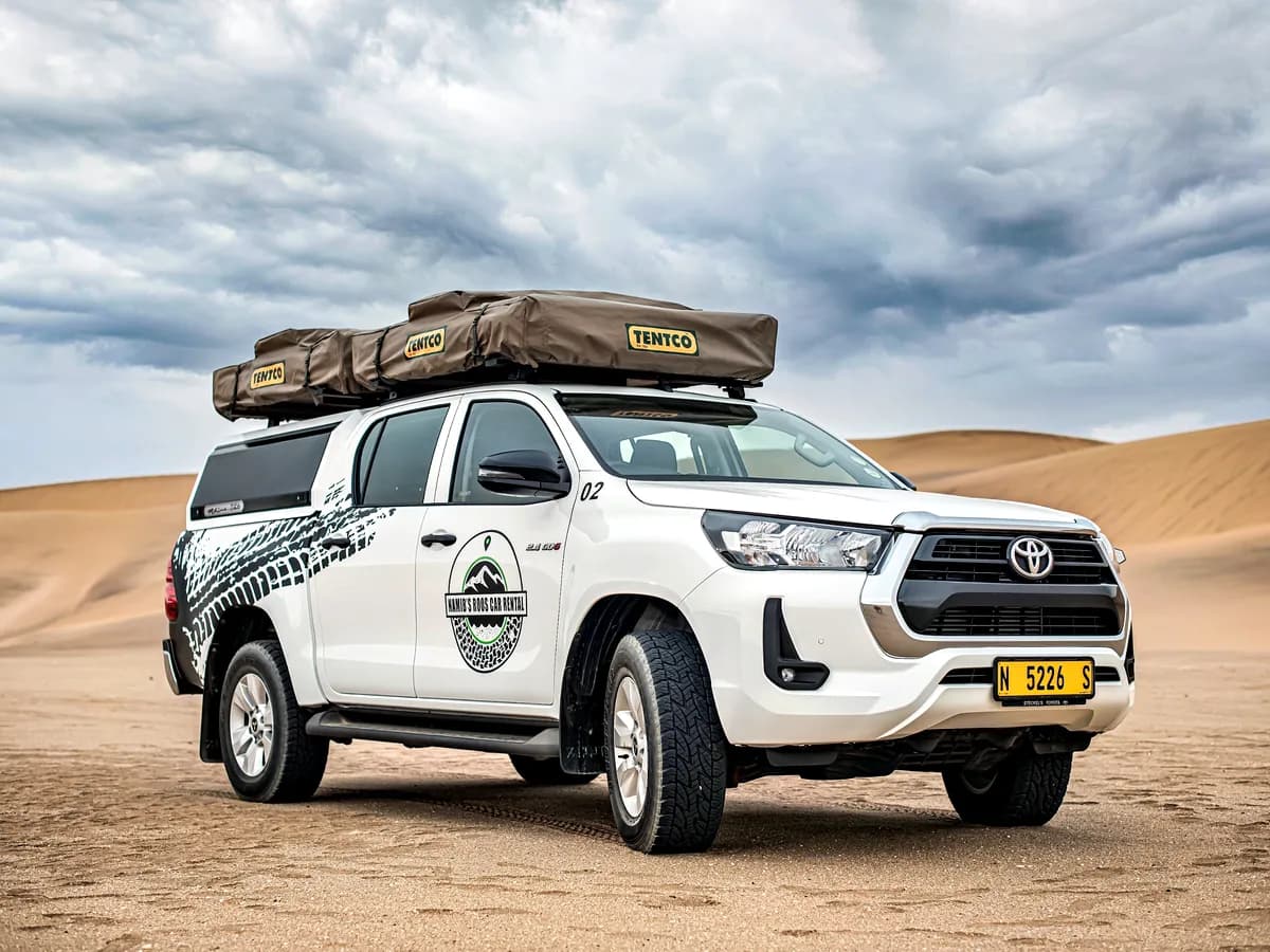Toyota Hilux with Camping for 2