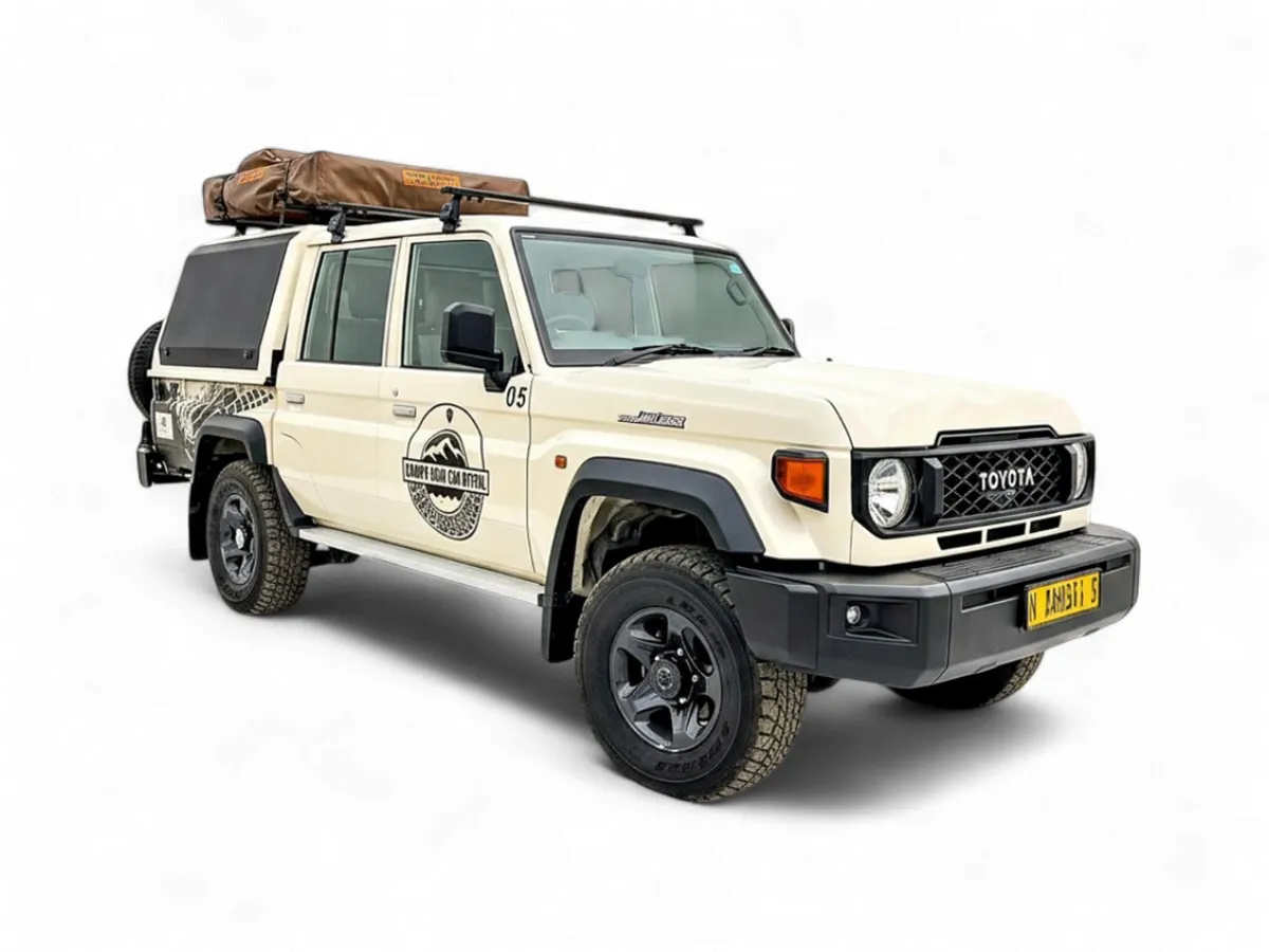 Toyota Land Cruiser 2.8 with Camping for 2