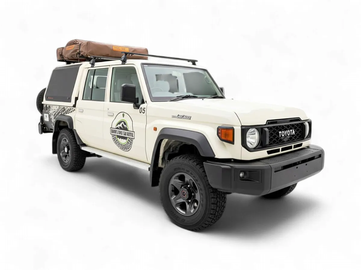 Toyota Land Cruiser with Camping for 4