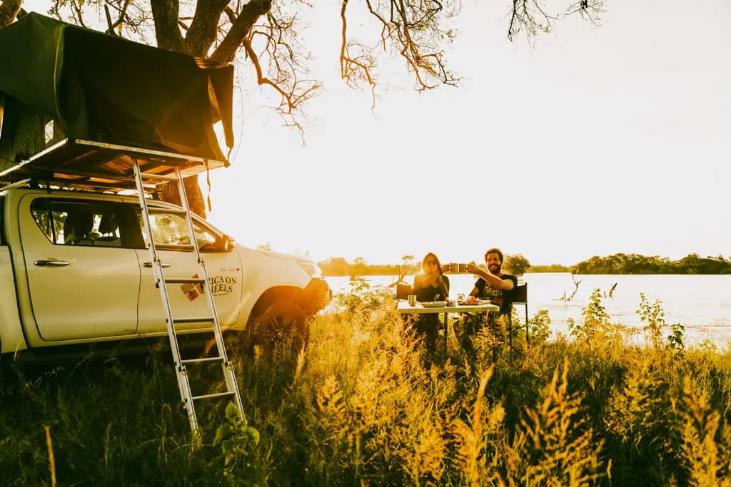 Toyota Hilux with Camping for 2