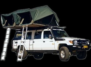 Toyota Land Cruiser with Camping for 4