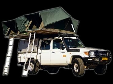 Toyota Land Cruiser 79 with Camping for 4