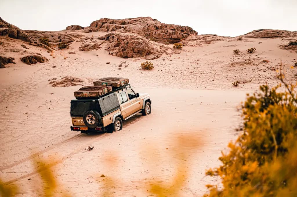 Toyota Land Cruiser 79 with Camping for 4