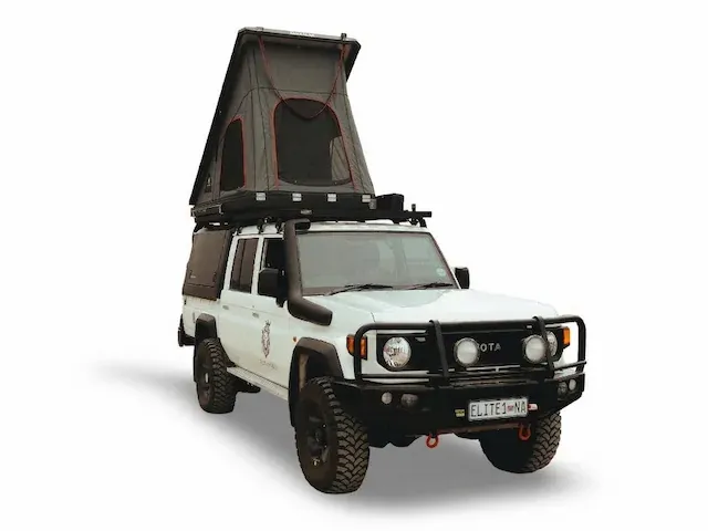 Toyota Land Cruiser 79 mit Camping für 5