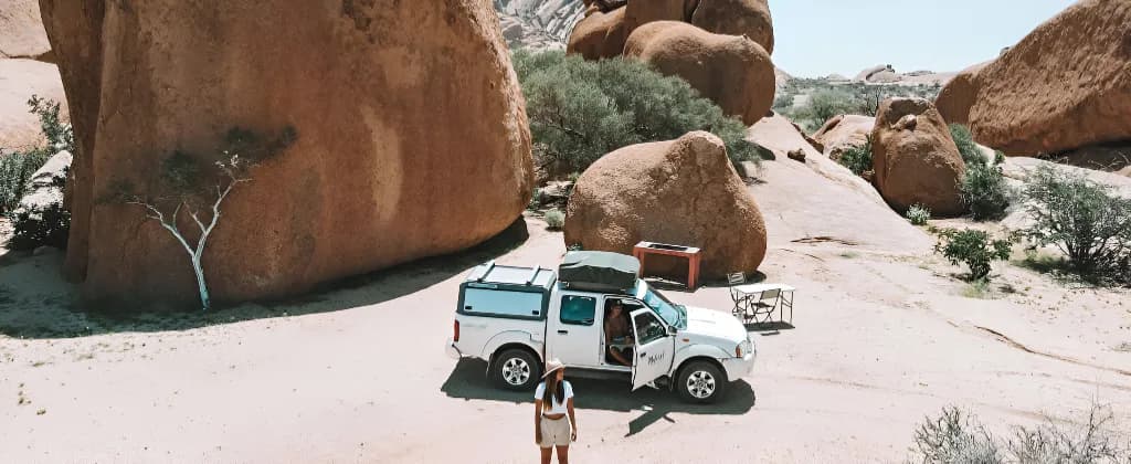 Toyota Hilux with Camping for 4