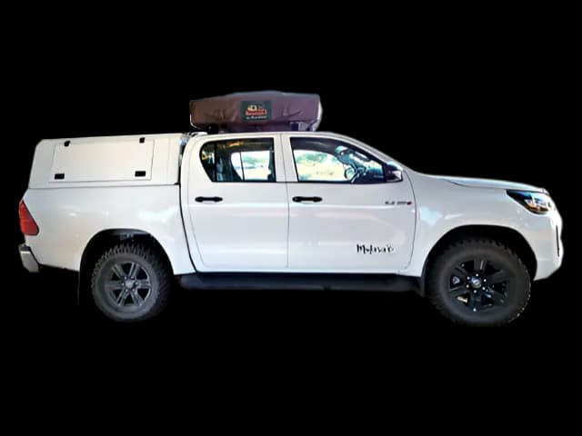 Toyota Hilux mit Camping für 2