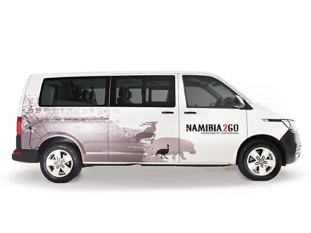 VW Transporter Crew Bus 8-Sitzer von Namibia2Go